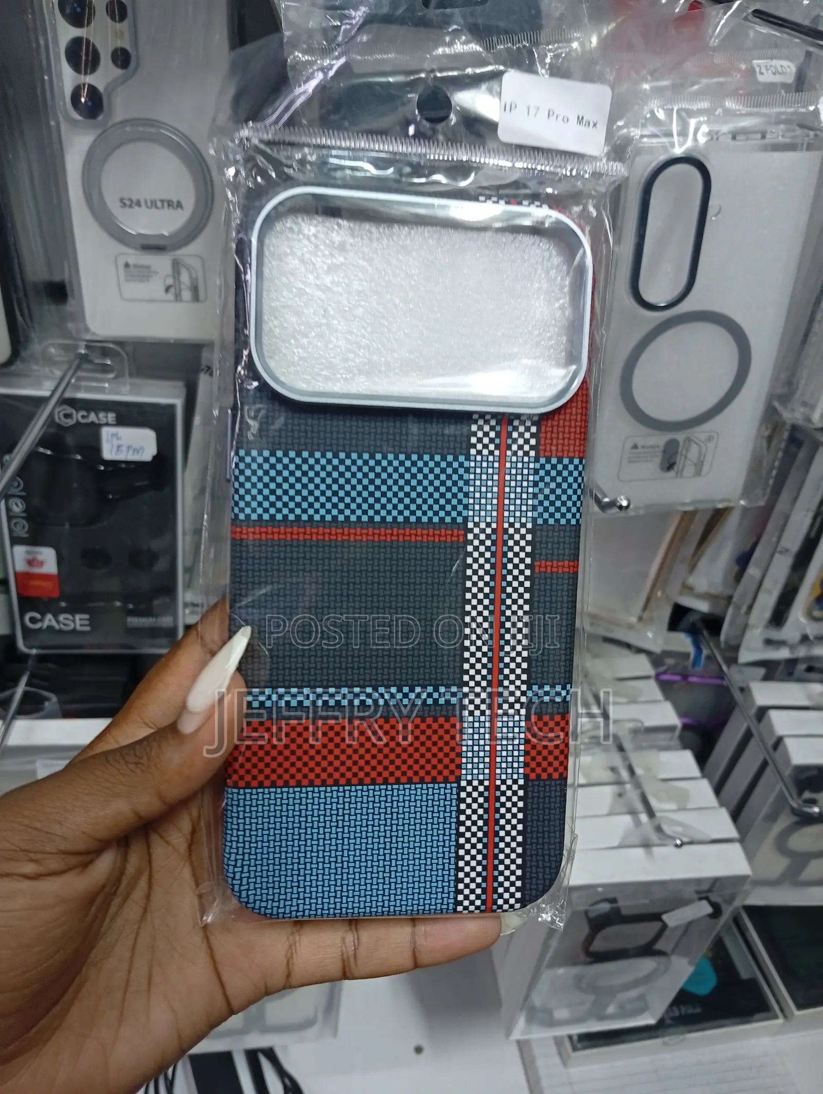 iPhone 17 Pro Max Scottish Woven Case