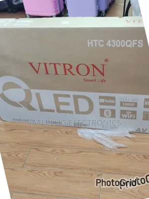 Vitron 43” Smart Qled Tv With Crystal Clear Display