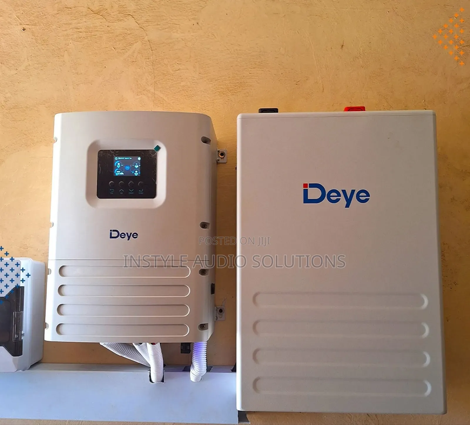 Deye 6kw - 5.12kwh Lithium Battery - (8)620w Bifacial Solar Package