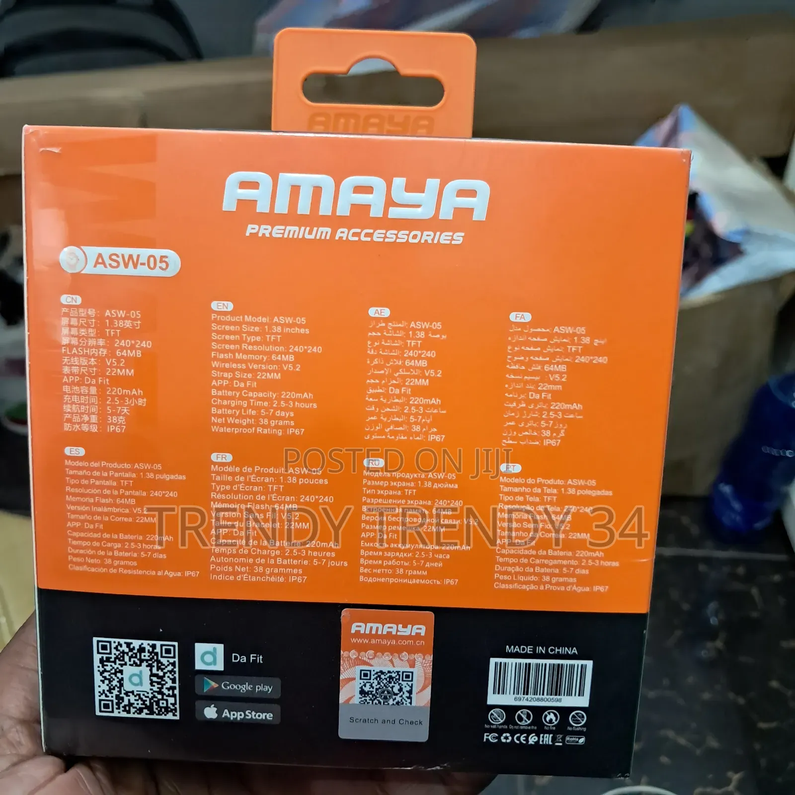 Asw -05 Smart Watch