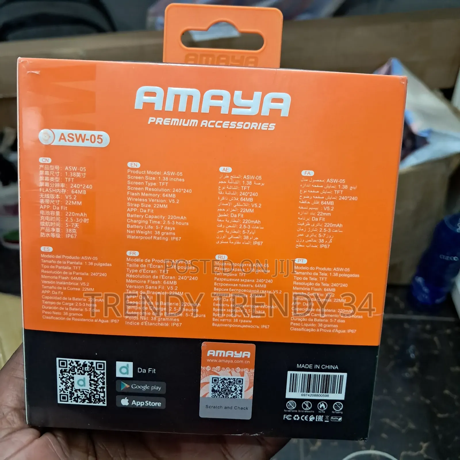 Asw -05 Smart Watch