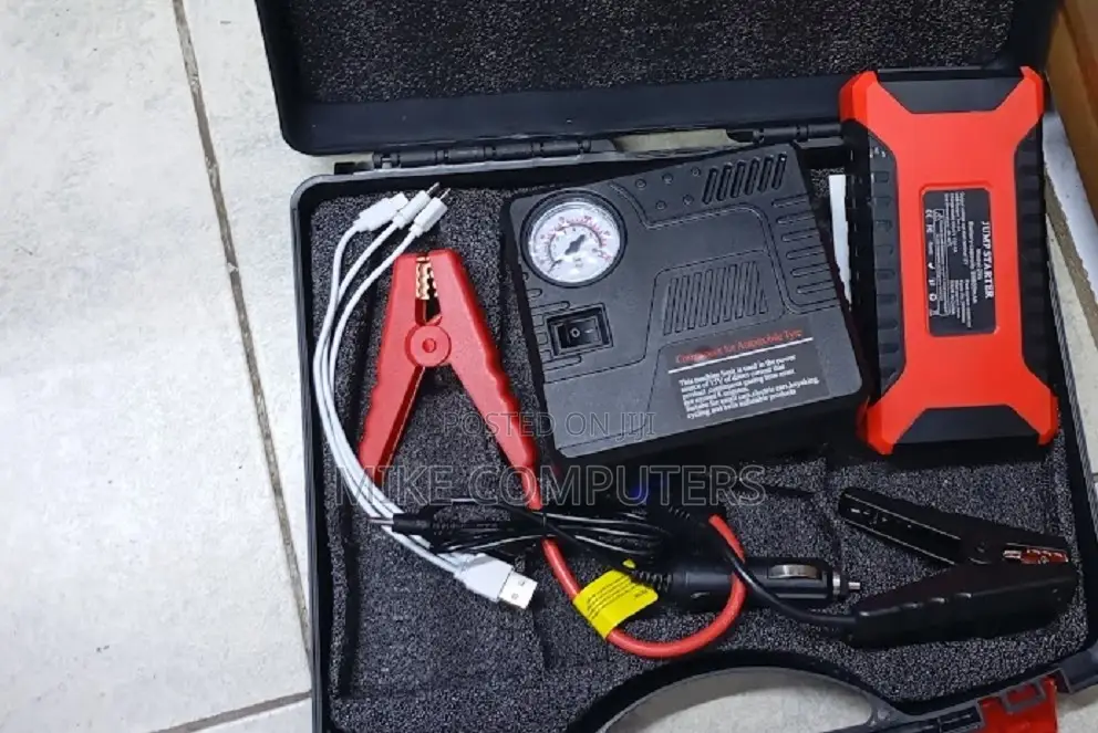 99800 Mah Car Jumper Emergency Tool Kit