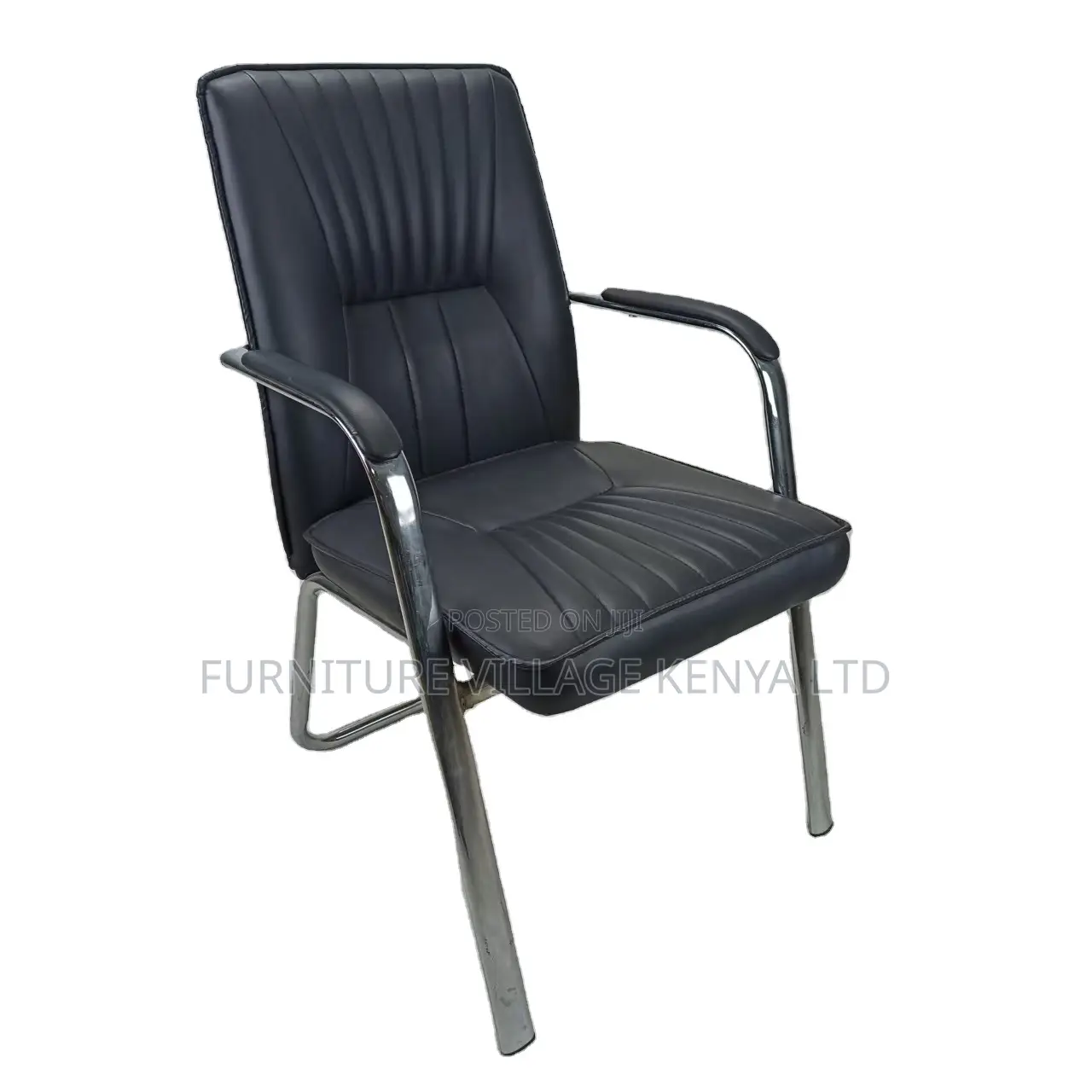 Leather Medium Back Office Boardroom Chair