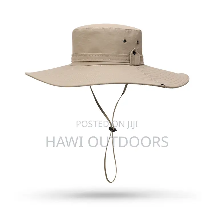 Wide Brim Bucket Hat