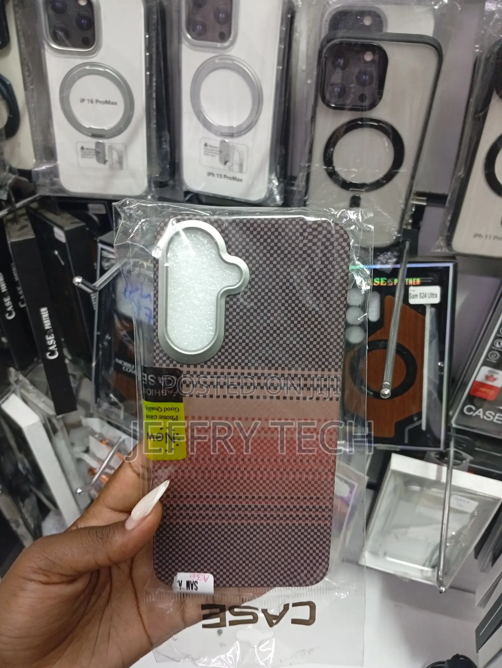 Samsung Galaxy A55/A35 Tribal Tribal Dark Brown Cas