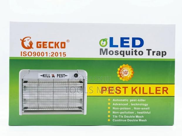 Gecko Led Mosquito Trap - Electric Pest Killer Fly Zapper.
