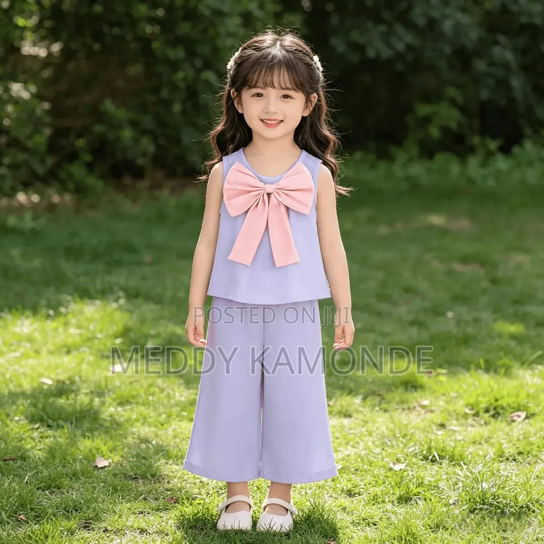Girls Cute Purple 2pc Set