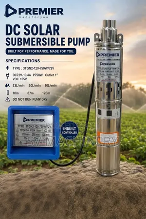 Heavy Duty Premier Dc Submersible Solar Pump