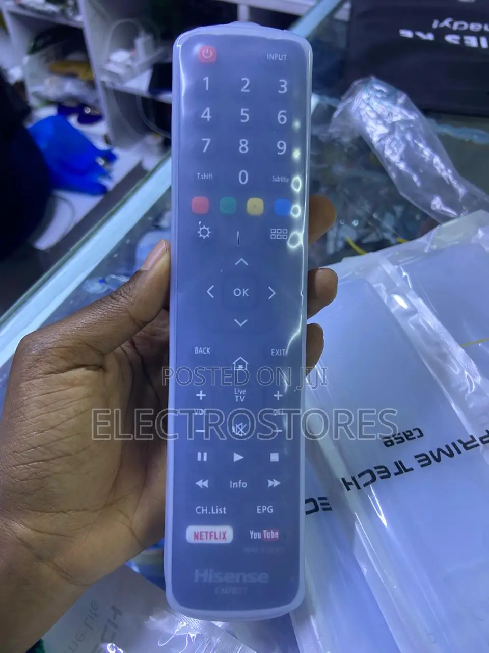 Hisense Smart Remote Clear Cover