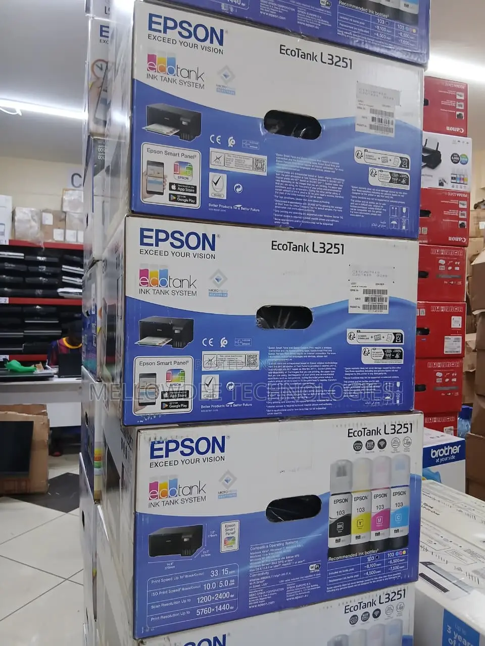 The Epson Ecotank L3251