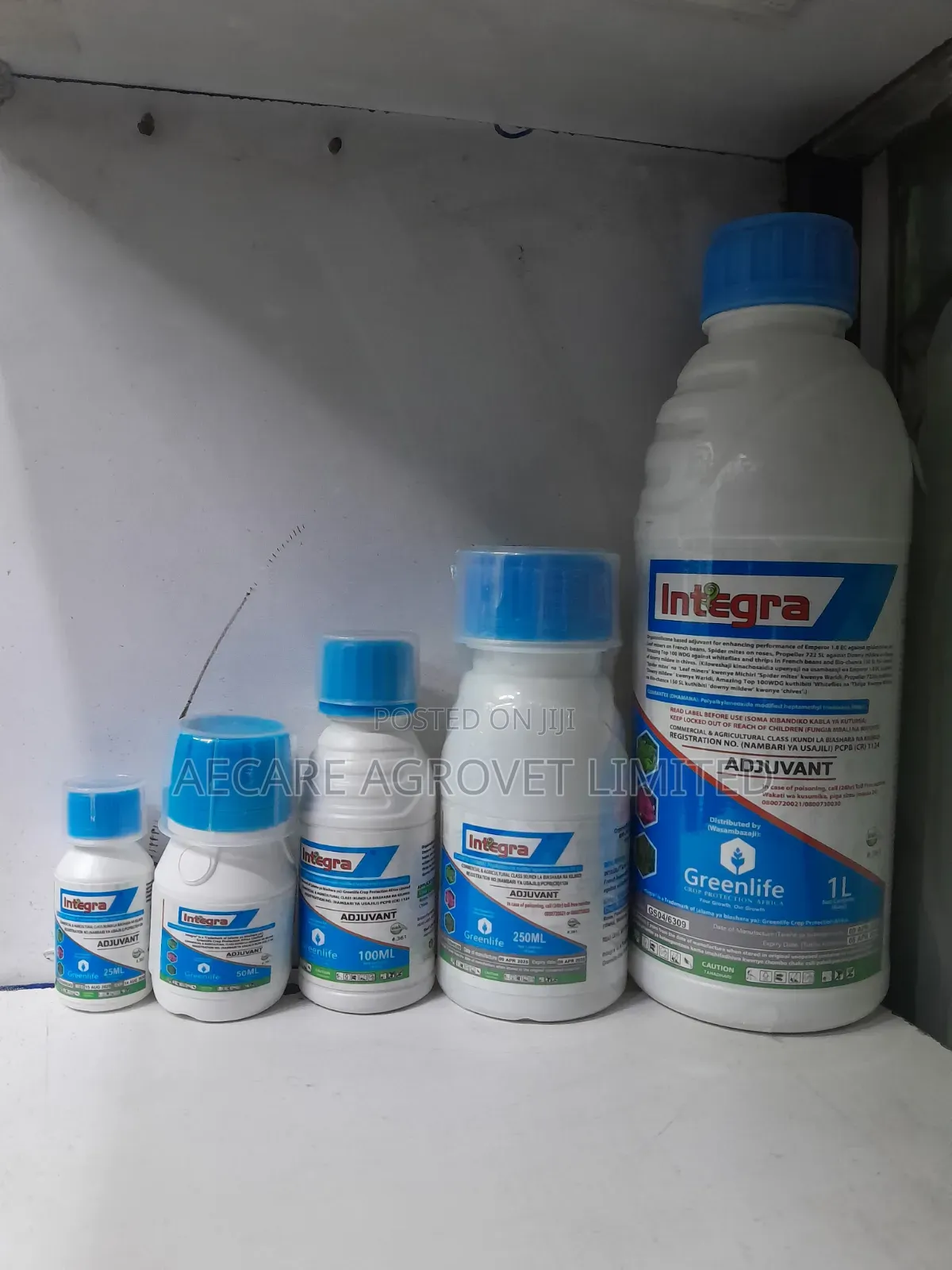 Integra Adjuvant Wetter Sticker 25ml, 50ml, 100ml, 250ml, 1litre