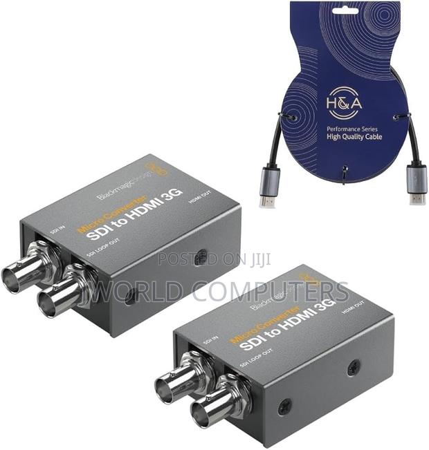 Blackmagic Microconverter Sdi-Hdmi 3g With Adaptor - thumbnail 2