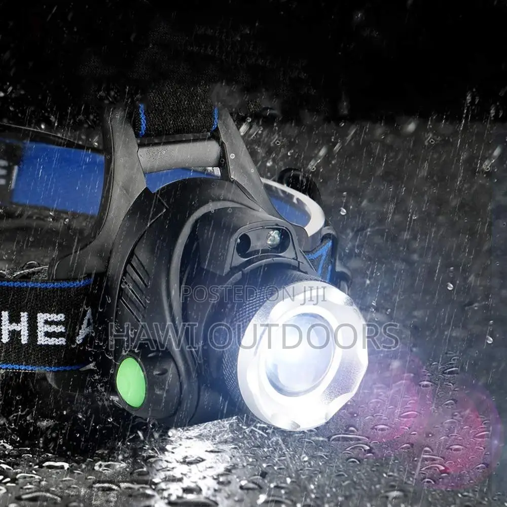 High Power Rechargeable Headlamp