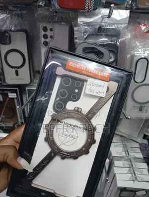 Samsung Galaxy S24 Ultra 360-Degree Rotating Ring Stand Case