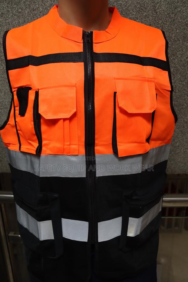 Executive Reflector Jacket(Orange Black)
