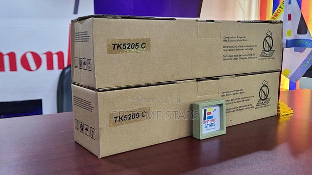 Genuine Kyocera Tk-5205c Cyan Toner Cartridge Original High Yield