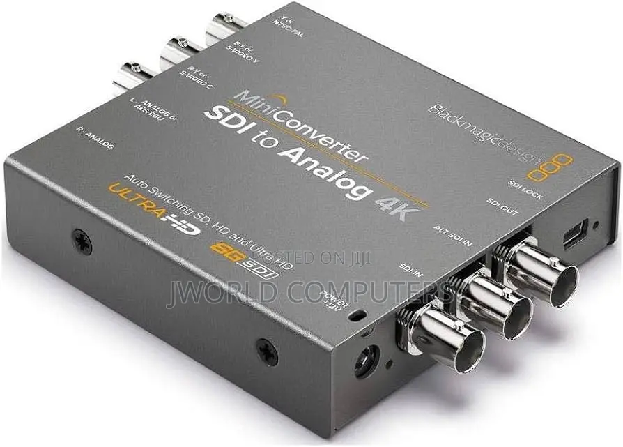 Blackmagic Mini Convertor Analog- Sdi 12g