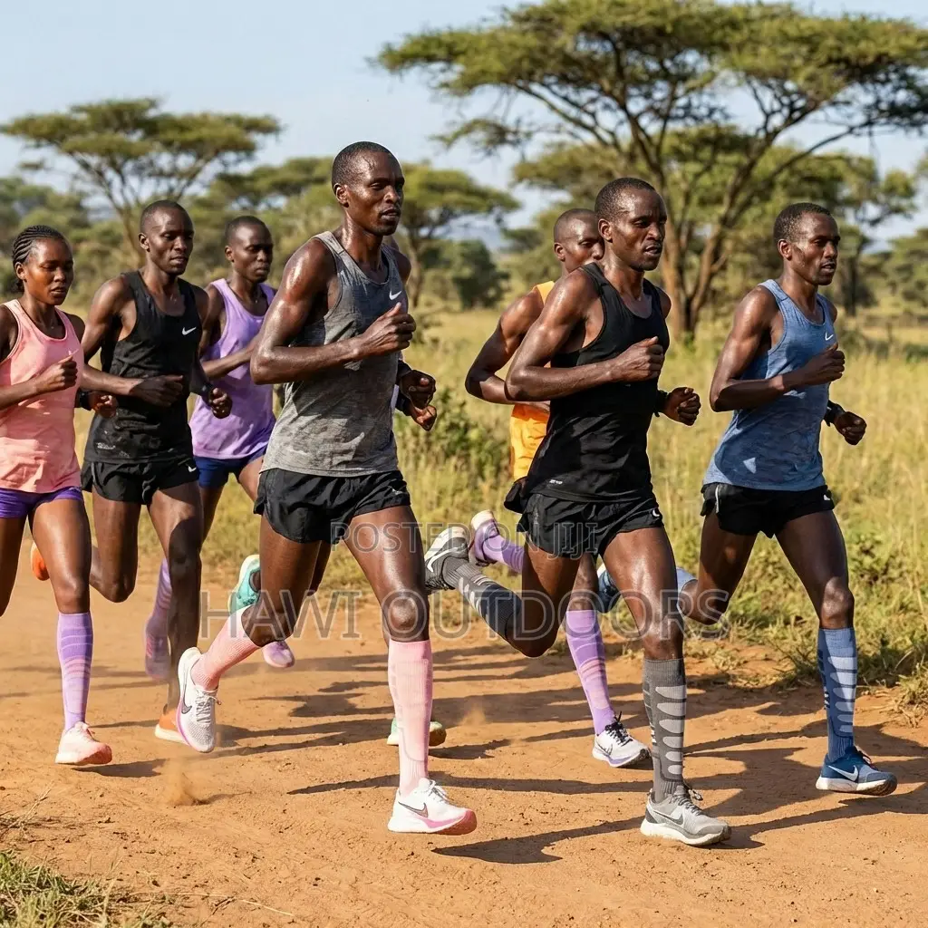 Compression Over-Calf Running Socks