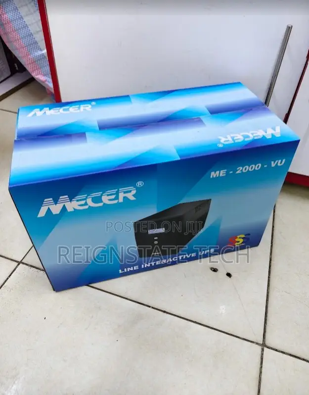 Original Mecer 2kva 2000va 4ports Back Up Ups