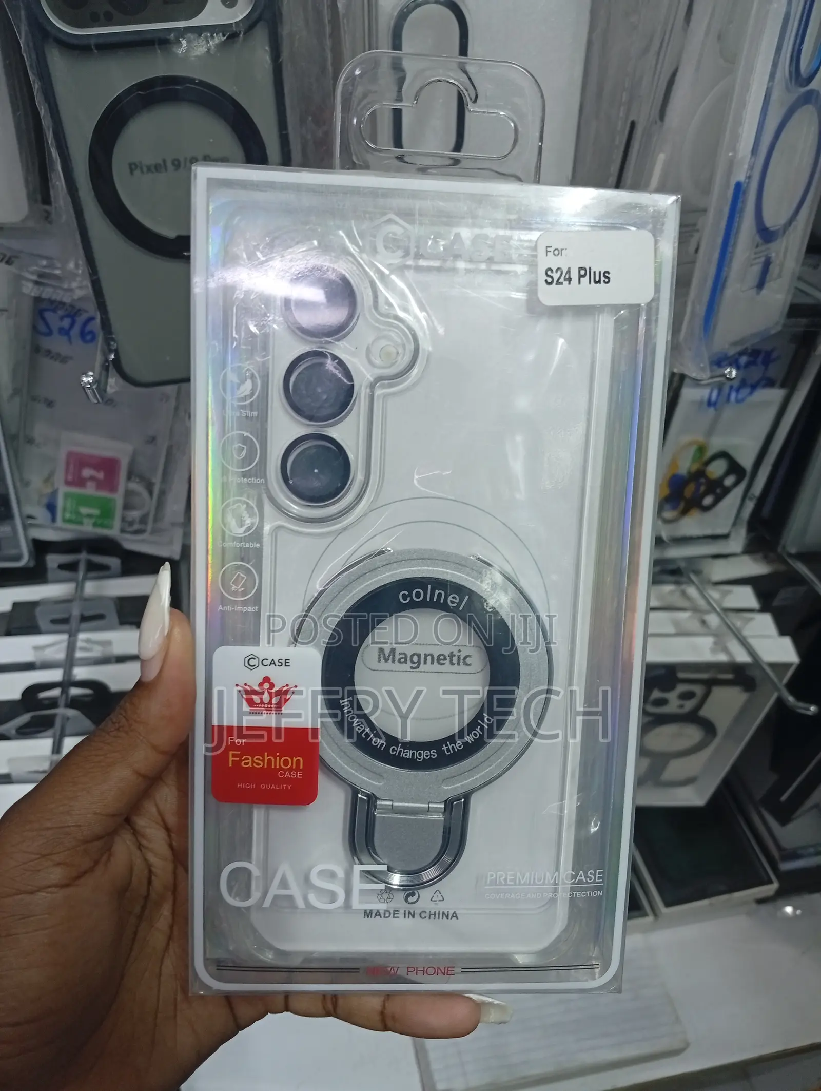 Samsung Galaxy S24 Plus Crystal Clear Design Case