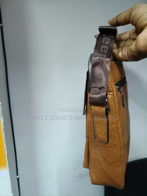 Jeep Leather Shoulder Sling Bag