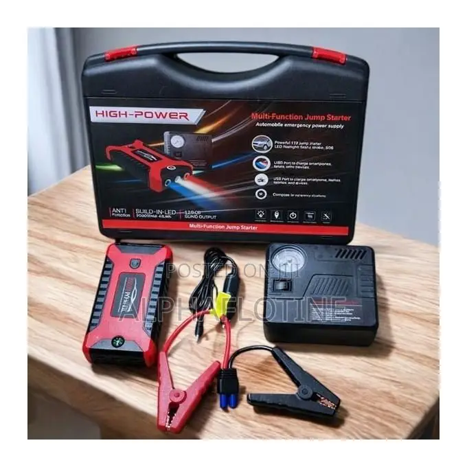 Powerful 99800mah Car Jump Starter Kit for All Vehicles