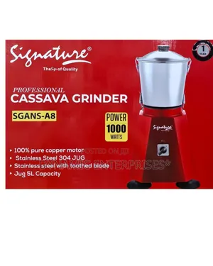 Cassava Professional Grinder (1000w) Sgans-A8