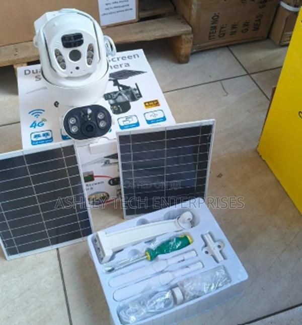 6mp Dual Solar Panel PTZ – Smart CCTV System Surveillance Camera