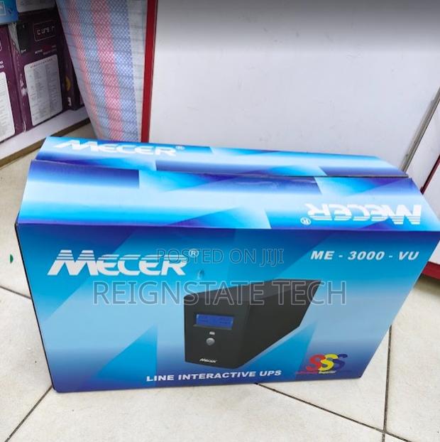 1800watts 3000va Mecer Line Interactive Back Up Ups 4ports