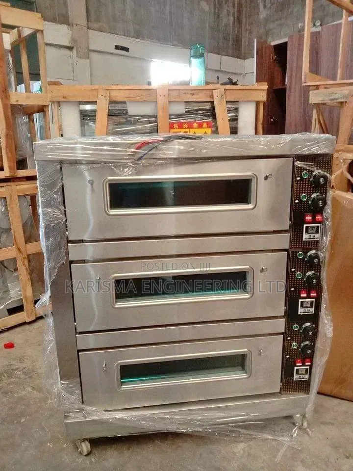 3-Deck Commercial Kitchen Oven,