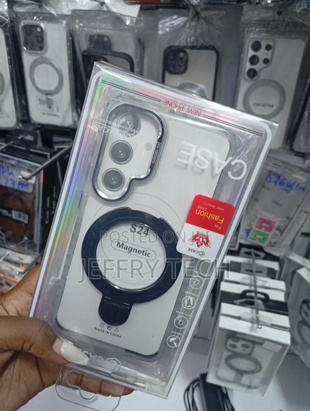 Samsung Galaxy S24 Clear, Magsafe-Compatible Phone Case - thumbnail 2