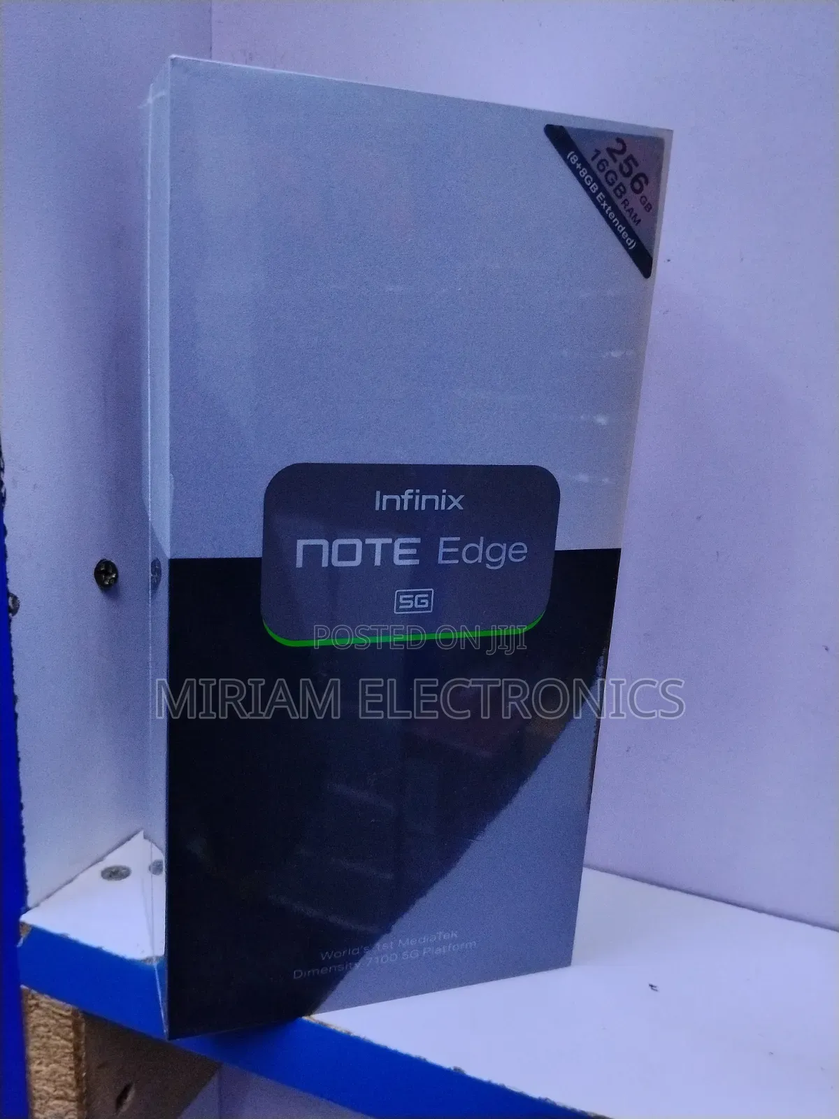 New Infinix Note Edge 256 GB Black