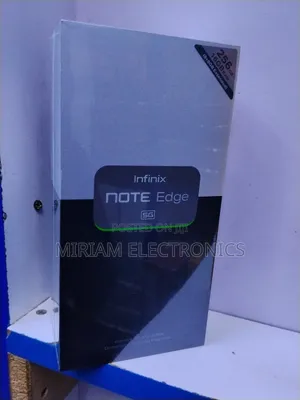 New Infinix Note Edge 256 GB Black