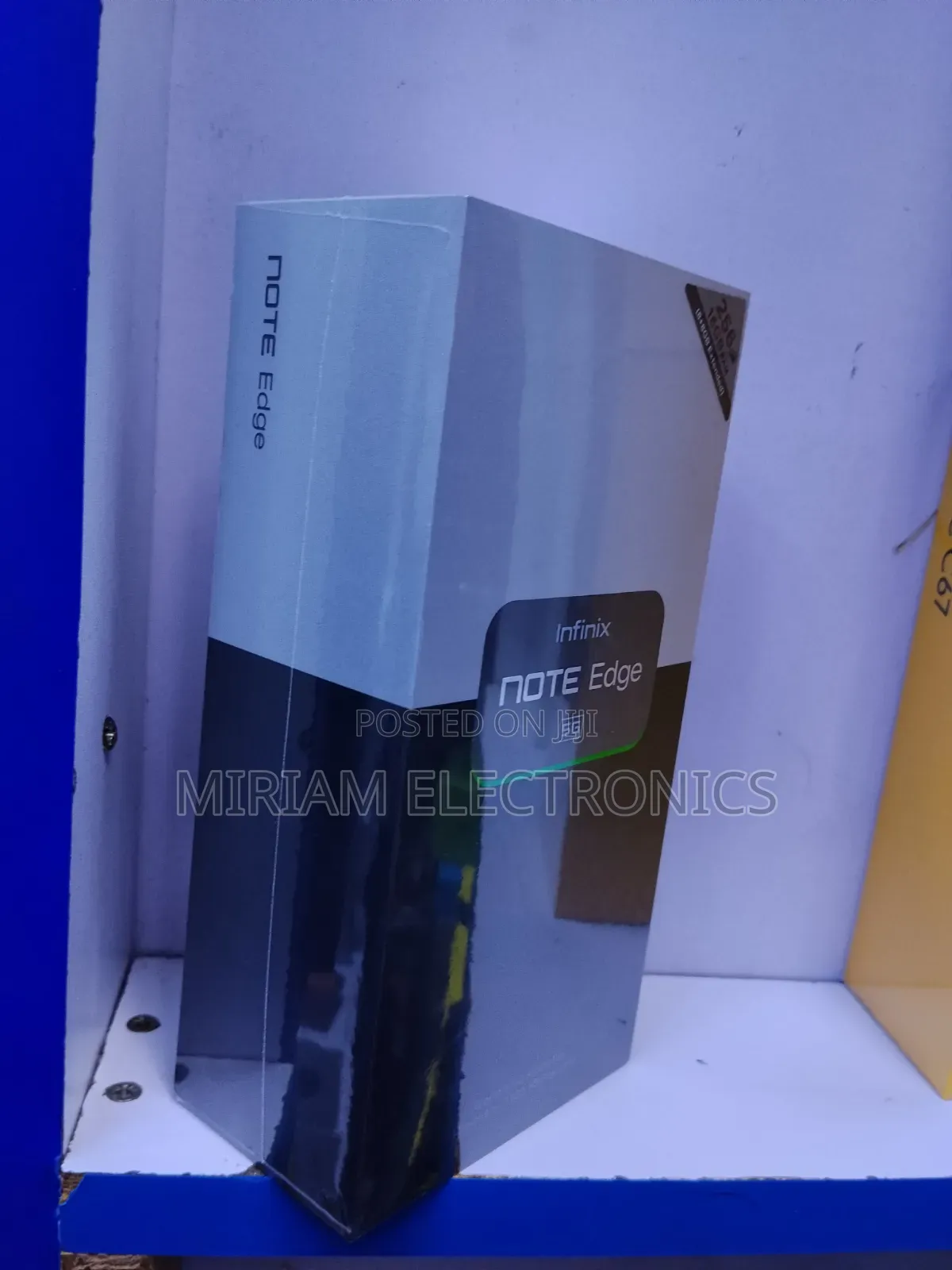 New Infinix Note Edge 256 GB Black