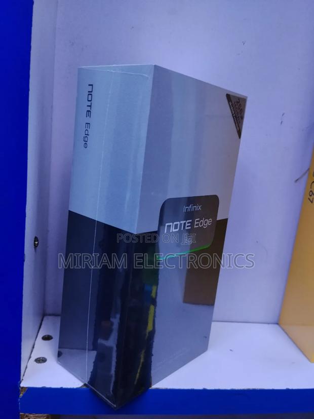 New Infinix Note Edge 256 GB Black - thumbnail 3