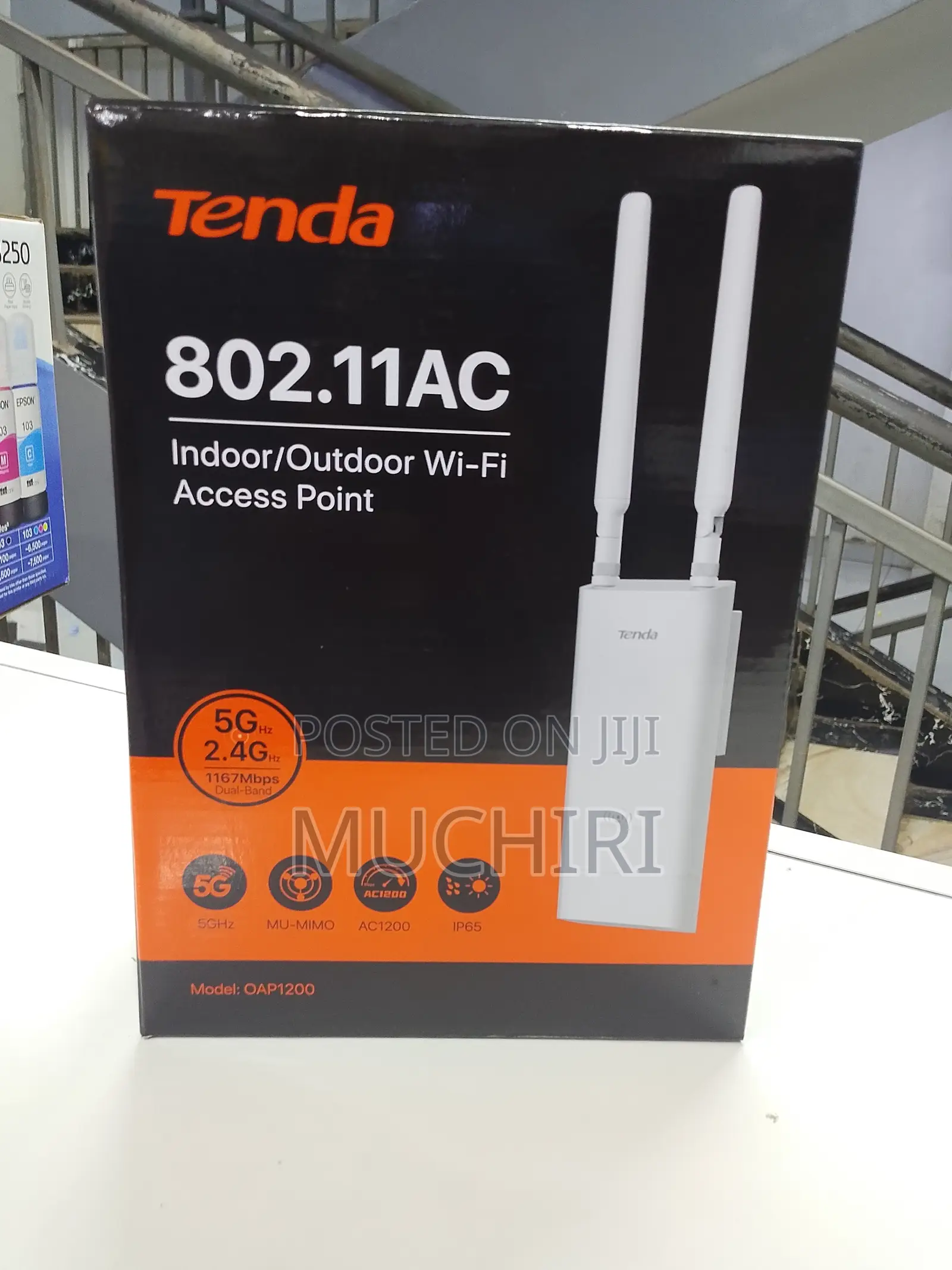 Tenda Oap1200 Indoor/Outdoor Gigabit Wireless Access Point