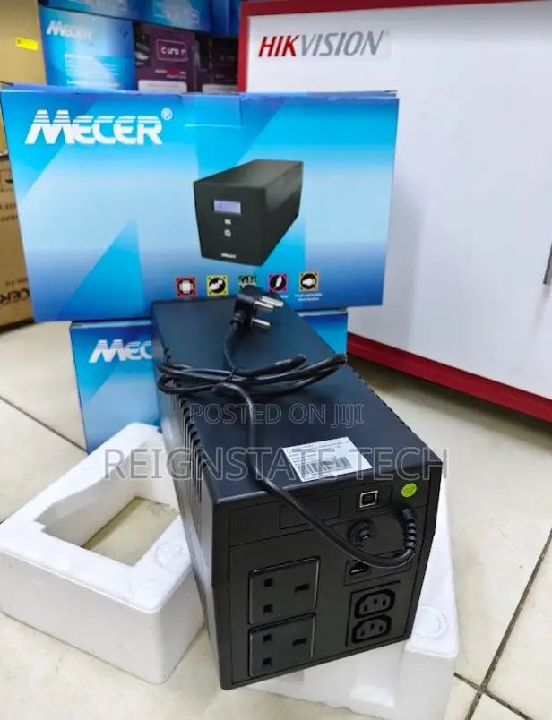 Mecer 1000va (1kva) (600w) Me-1000-Vu Line Interactive Ups