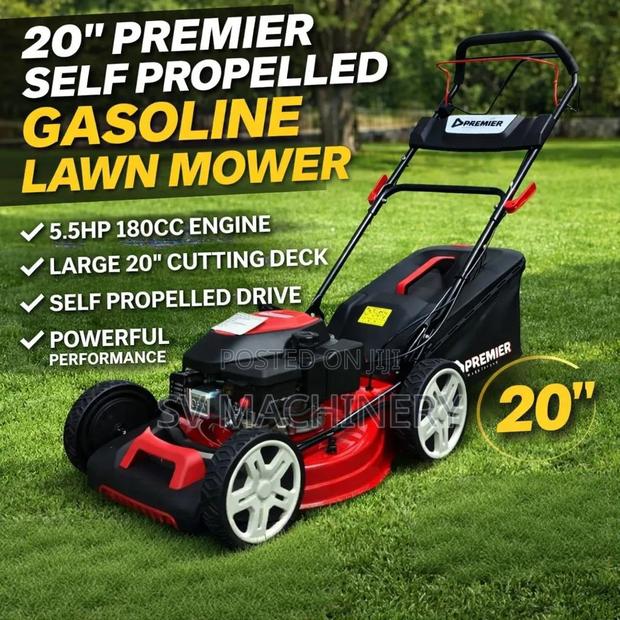 Heavy Duty 20" Self Propelled Gasoline Lawn Mower - main view