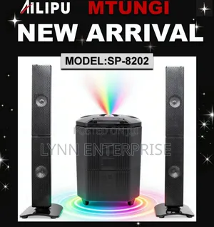 5.1ch Mtungi Tall Boy Sp-8202 Ad 5.1 8.5in Woofer Woofer