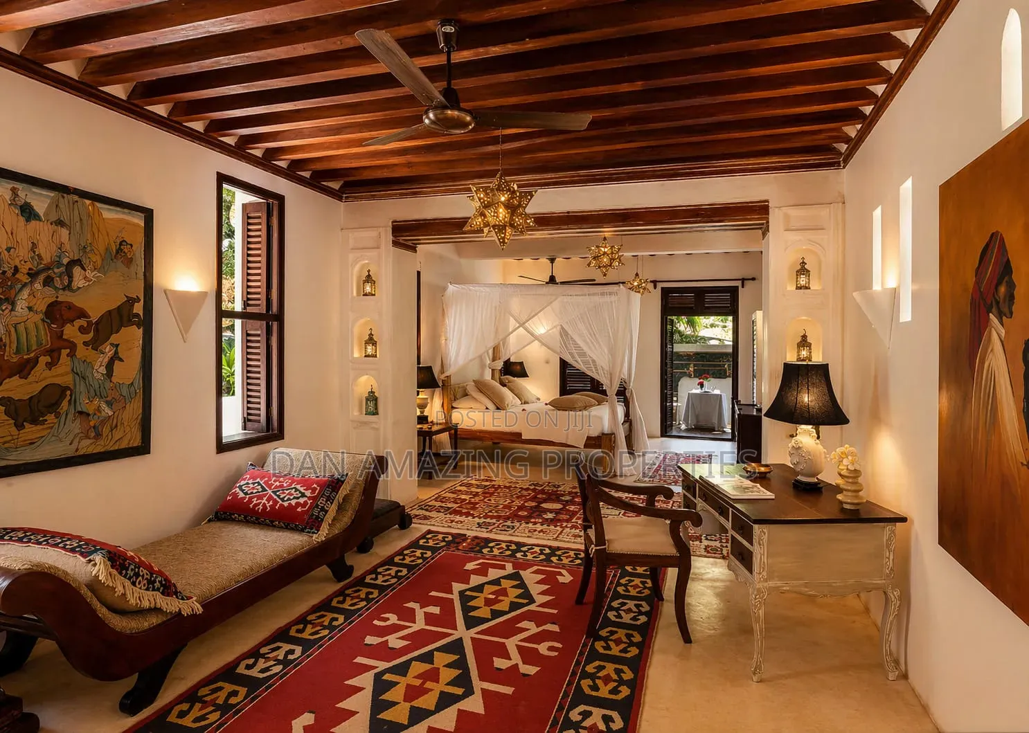 Furnished 7bdrm Villa in Lamu On 1.4 Acres, Shella for sale