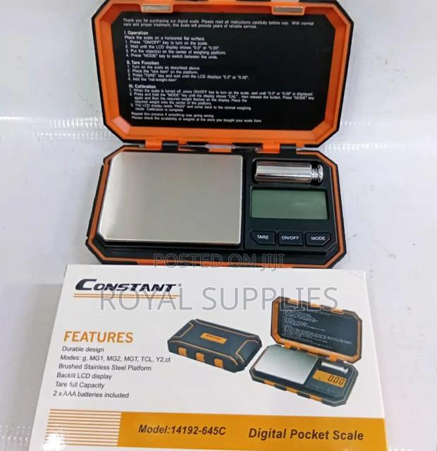 Constant Pocket Scale - main view