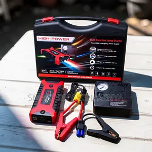 Fast Charging Portable High Power Car Emergency Jump Starter Kit