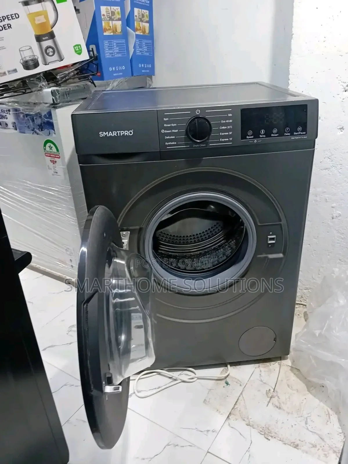 *Smartpro* ( SWM-10fla ) -10kg Front Load Washing Machine