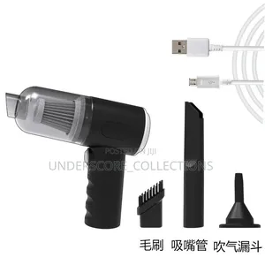 Rechargable 2in1 Vacuum Cleaner (3800pa Suction Only + Led Light)