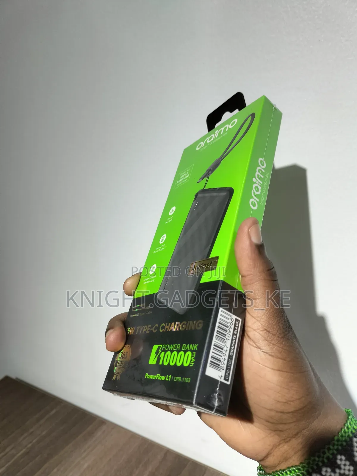 Oraimo 10kmah (Opb -1103) Power Bank.