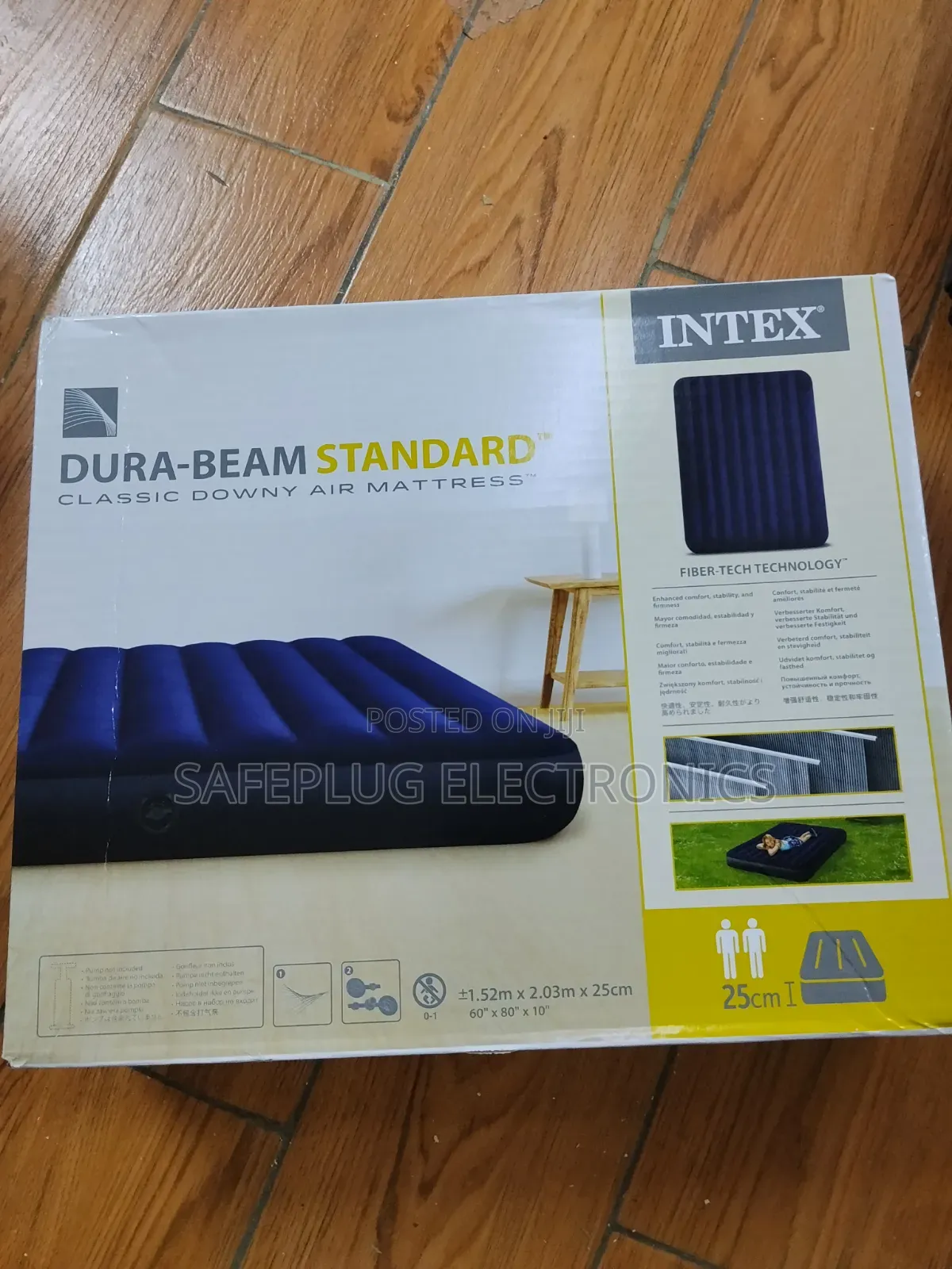 4 by 6 Inflatable Mattress – Soft Comfortable Sleeping Bed