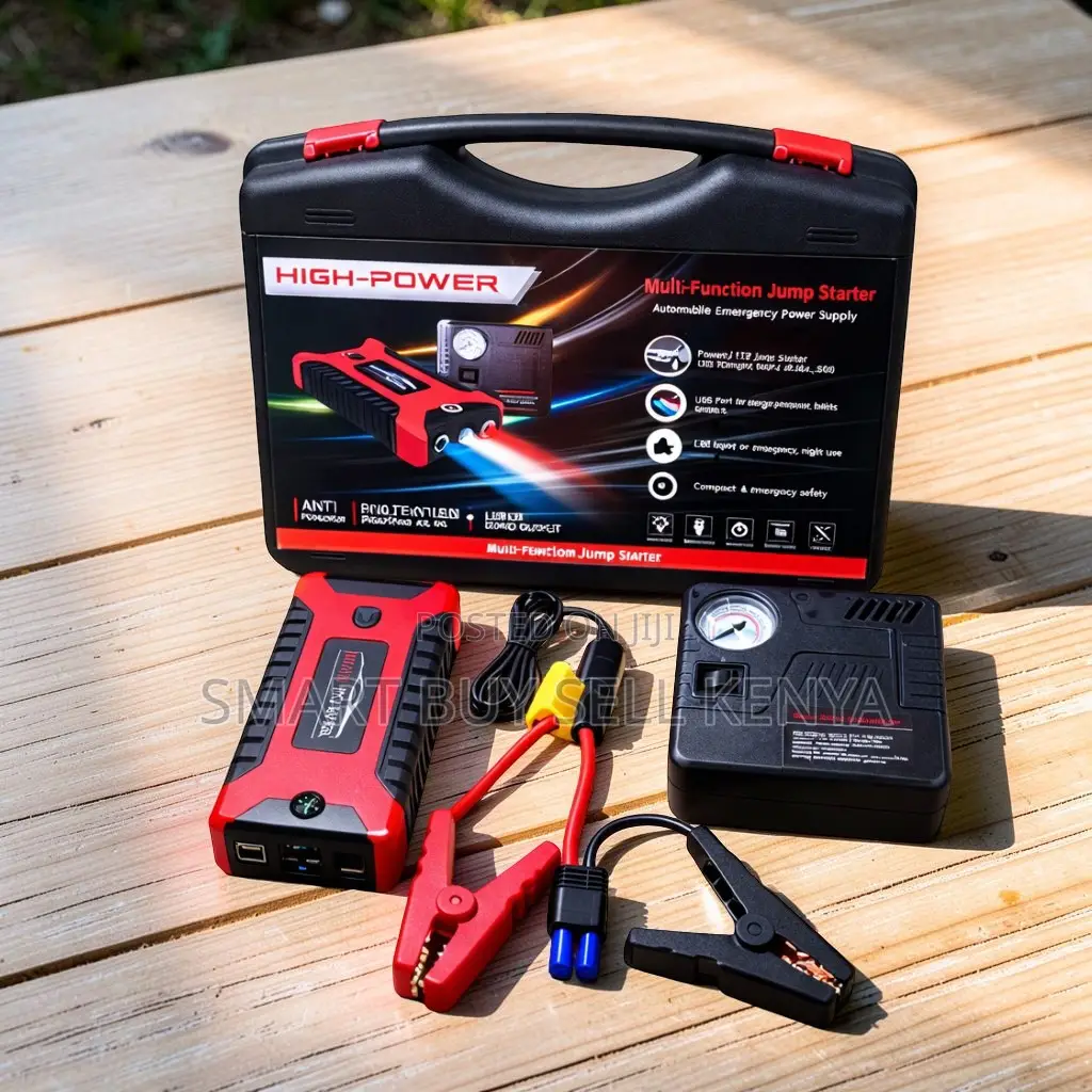 Multi Vehicle Portable High Power Car Emergency Jump Starter Kit
