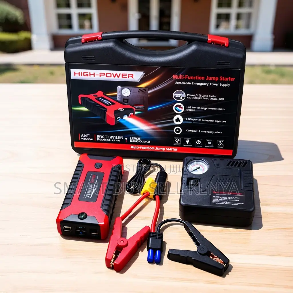 Safe Operation Portable High Power Car Emergency Jump Starter Kit