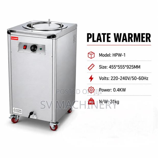 Heavy Duty Plate Warmer Machine