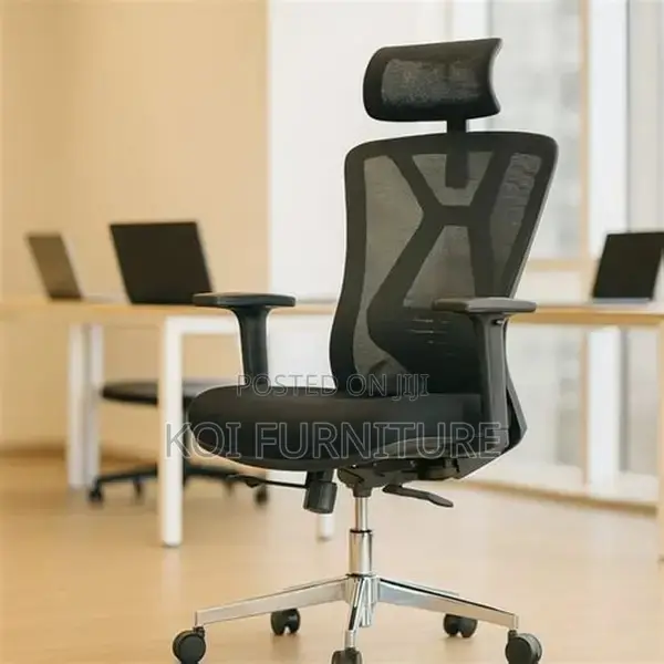 Office Chairs; Ergo Terk Ergonomic Swivel Office Fabric Chairs